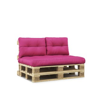 Palettenkissen Set 3-teilig pink