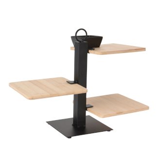 Etagere Bambus 3-stöckig