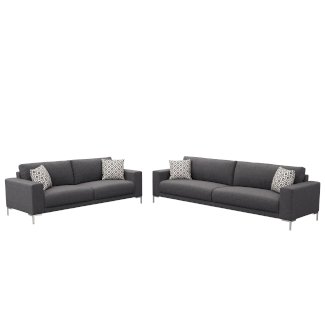Sofa Set NOREEN anthrazit