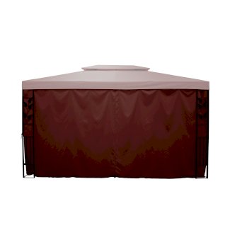 Seitenwände Gartenpavillon ZEN braun