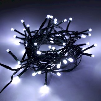 LED Lichterkette 10 m kaltweiss mit Blinkfunktion - Gratisinserat.ch