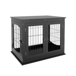 Hundebox 81 x 58 x 66 cm schwarz - Gratisinserat.ch