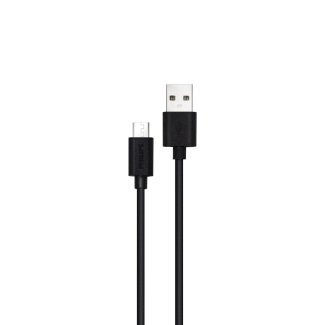 Ladekabel USB auf Micro USB 1.2 m schwarz