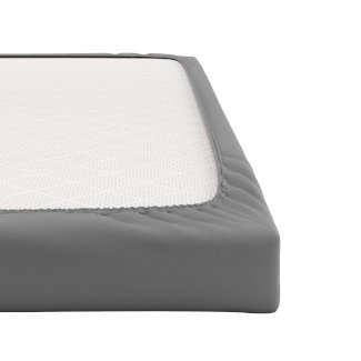 Fixleintuch 180 x 200 cm anthrazit