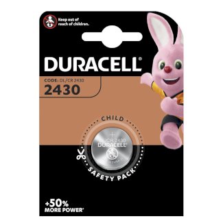 Knopfzelle DURACELL Lithium CR2430