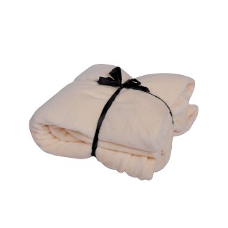 Kuscheldecke 220 x 240 cm creme - Gratisinserat.ch