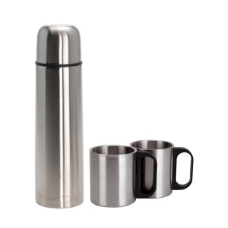 Thermosflasche mit Becher Edelstahl 1L - Gratisinserat.ch