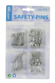 Sicherheitsnadeln Set 120-teilig