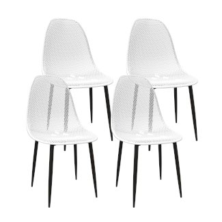 Esszimmerstuhl MELINA 4er Set weiss
