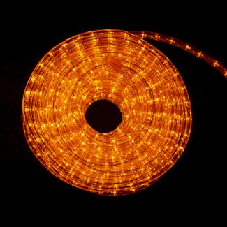 LED Lichterschlauch 20 m gelb