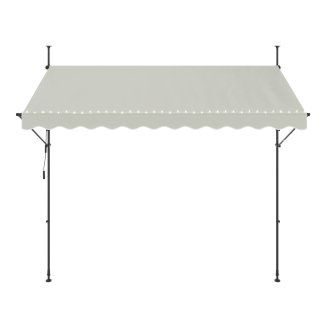 Balkonmarkise mit LED 300 x 150 cm beige - Gratisinserat.ch