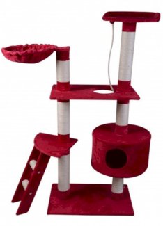 Katzenbaum FILOU 150 cm rot