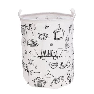 Wäschesack LAUNDRY 40 x 50 cm