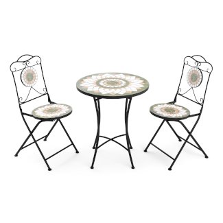 Bistroset MOSAIK 3-teilig olive