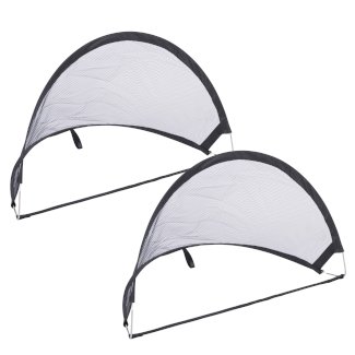 Fussballtor Pop-Up 60 x 40 cm 2er Set mit Ball