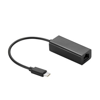 Ethernet - USB C Adapter schwarz