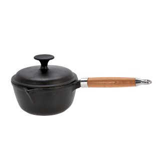 Gusseisenpfanne mit Deckel 17 cm