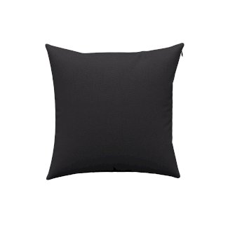Kissen BREE schwarz 40 x 40 cm