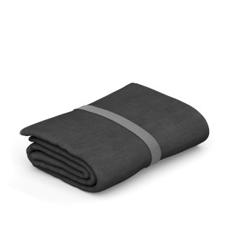 Mikrofaser Badetuch 100 x 200 cm anthrazit