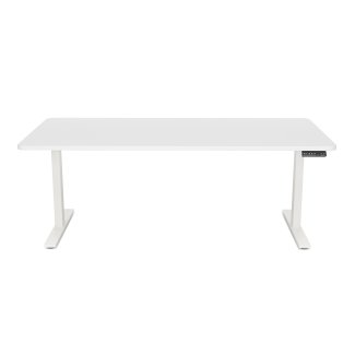 Stehpult elektrisch weiss 180 x 90 cm
