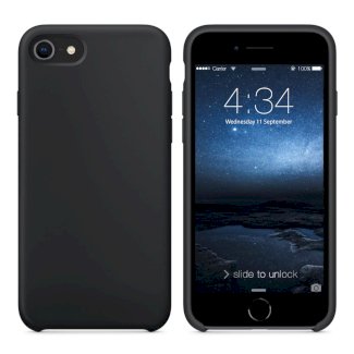 Schutzhülle für iPhone 8 schwarz
