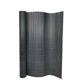 Sichtschutzmatte PVC 500 x 180 cm anthrazit