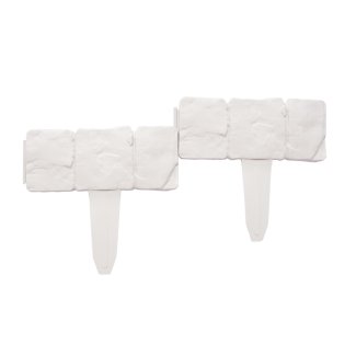 Rasenkante Steinoptik grau 10er Set - Gratisinserat.ch