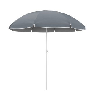 Sonnenschirm Strandschirm 200 cm anthrazit