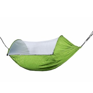 Hängematte mit Moskitonetz 270 x 140 cm grün - Gratisinserat.ch