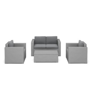 Ersatzkissen für Rattanlounge VENEZIA anthrazit