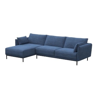 Ecksofa ELVIS links blau - Gratisinserat.ch