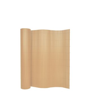 Sichtschutzmatte PVC 400 x 90 cm Bambusoptik