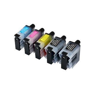 Tintenpatronen Set kompatibel mit Brother LC-900 BK / C / M / Y