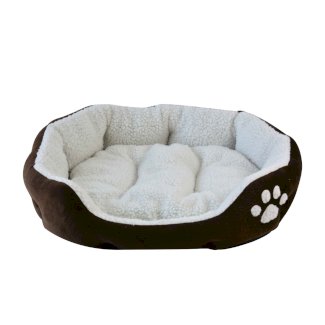 Hundebett LUCKY braun