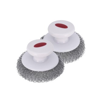 BBQ Stahlschwamm 2er Set