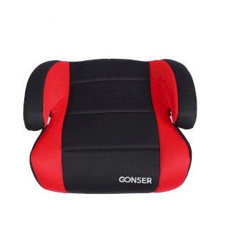 Kinderautositz Sitzerhöhung schwarz/rot