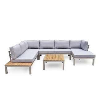 Lounge PORTOFINO 7-Sitzer grau