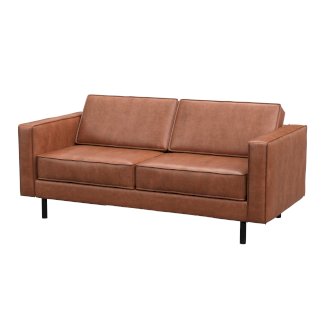 Sofa Leder DUKE 3-Sitzer braun