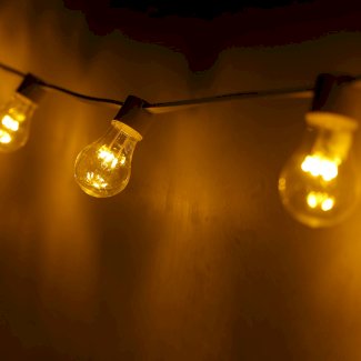 LED Lichterkette Outdoor 10 Glühbirnen warmweiss - Gratisinserat.ch