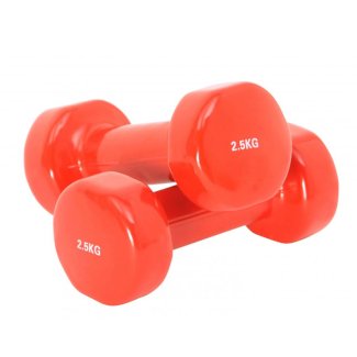Kurzhantel Vinyl 2 x 2.5 kg