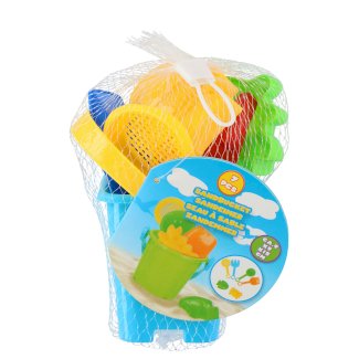 Sandspielzeug mit Eimer 7-teilig