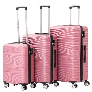 Reisekoffer Hartschalenkoffer NIA 3er Set rosa - Gratisinserat.ch