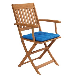 Sitzkissen 40 x 40 cm türkis