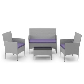 Kissenbezug für Gartenset MALIA lila