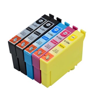 Tintenpatronen Set kompatibel mit Epson T1291 - T1294