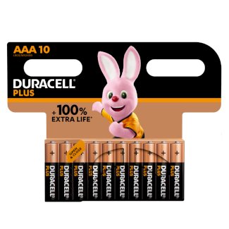 Batterie AAA DURACELL Plus Power 10 Stk. - Gratisinserat.ch