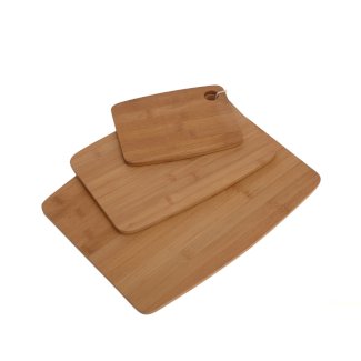 Schneidebrett Bambus Set 3-teilig