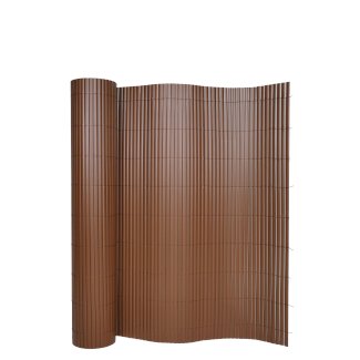 Sichtschutzmatte PVC 300 x 140 cm braun