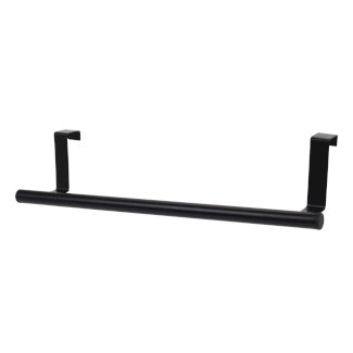 Handtuchhalter für Tür 36 cm schwarz