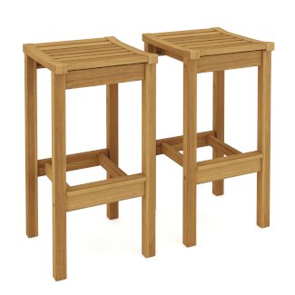 Barstuhl Holz ALHAMBRA 2er Set